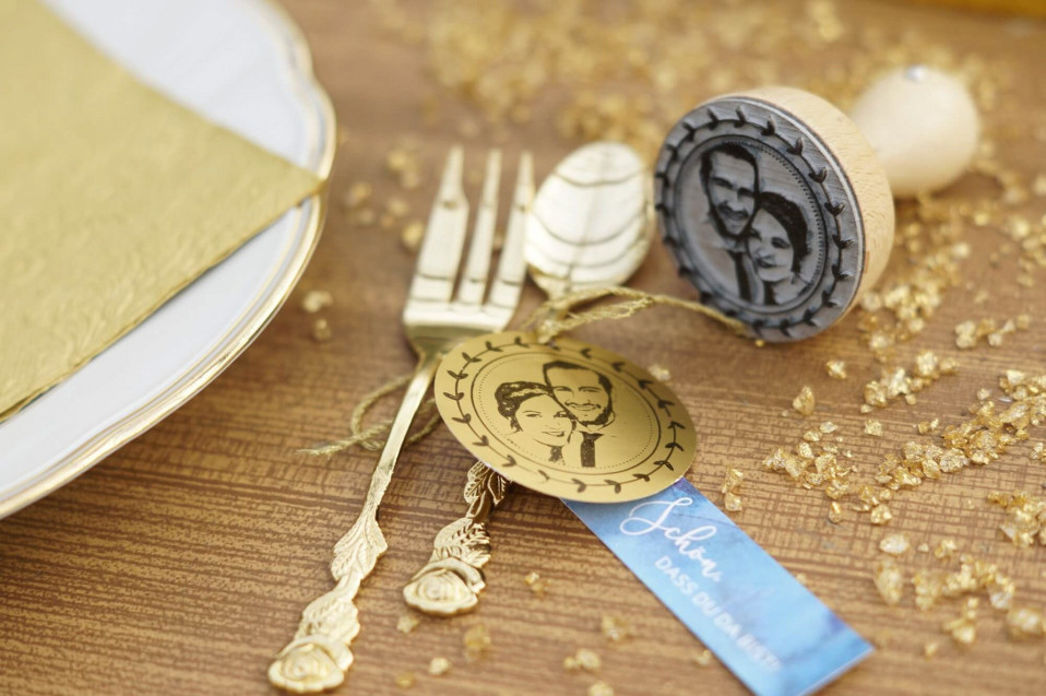 DIY Stempel mit eurem Foto als Motiv