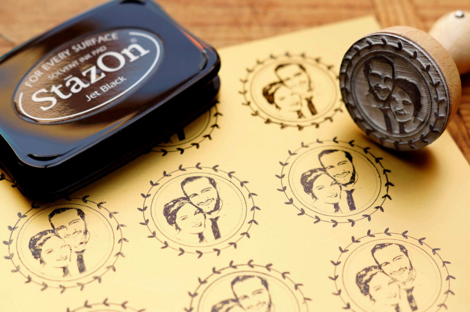 Personalisierte DIY Labels mit Stempel und Stanzgerät