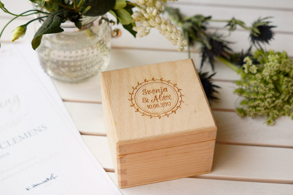 Personalisierte Ringbox mit eurem Foto als Motiv