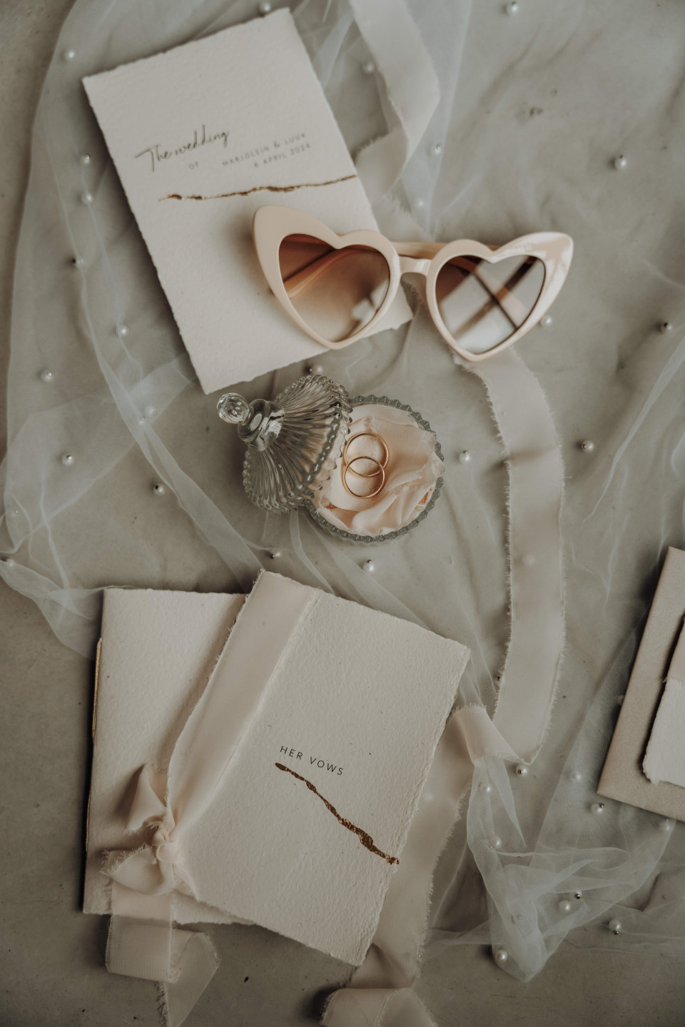 Chique lichtroze ringkussen