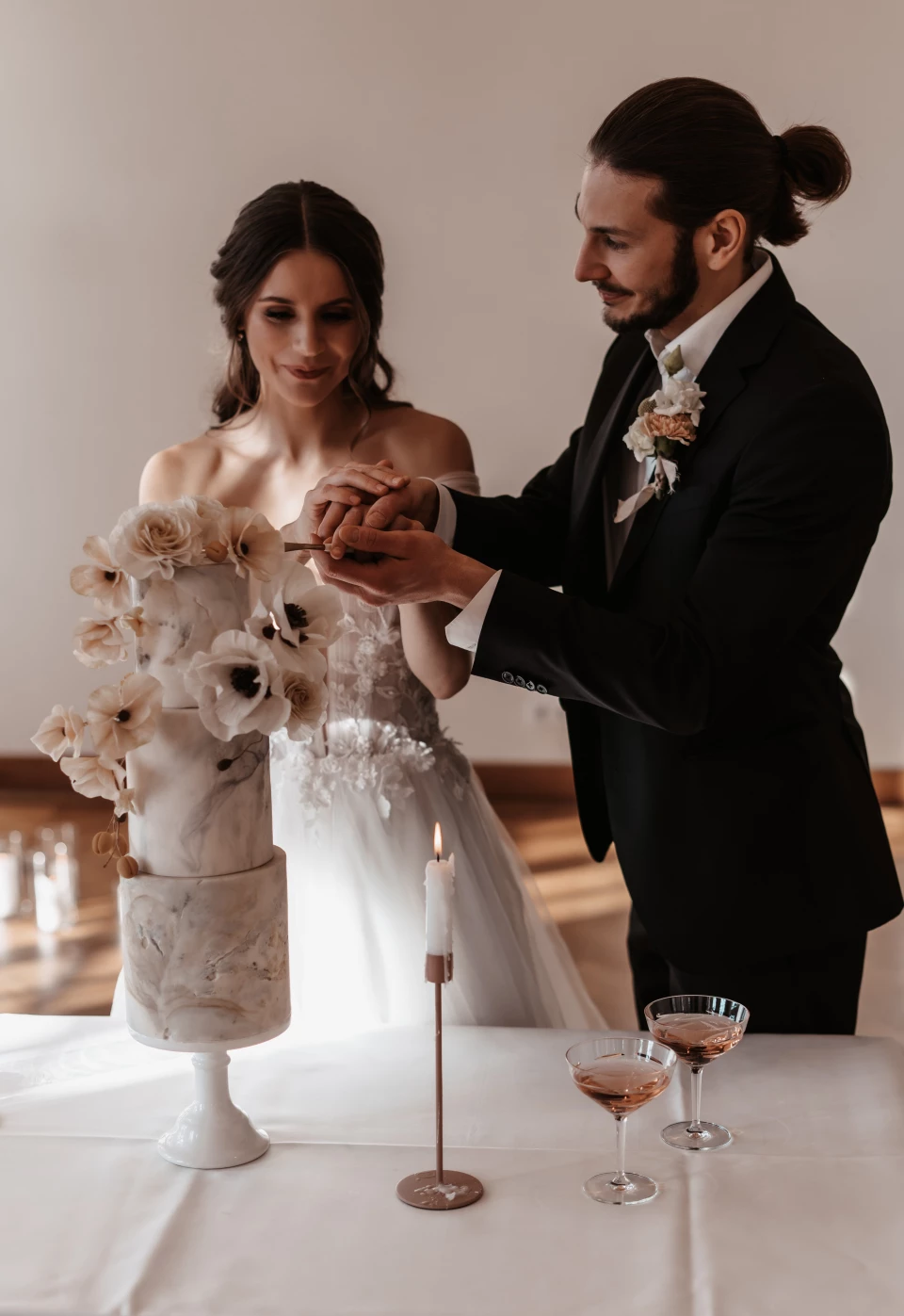 Sabores de una tarta de bodas
