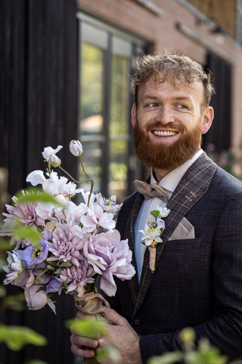Bruidsboeket bestellen bij Zijden Bloemen Service