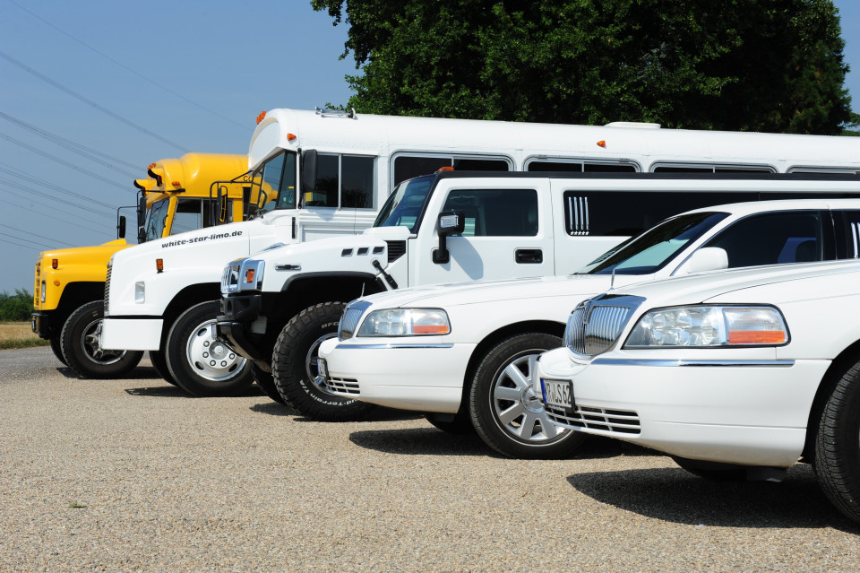 Trouwauto van White Star Limousinenservice, Stretchlimousinen, Partybusse, Oldtimer details