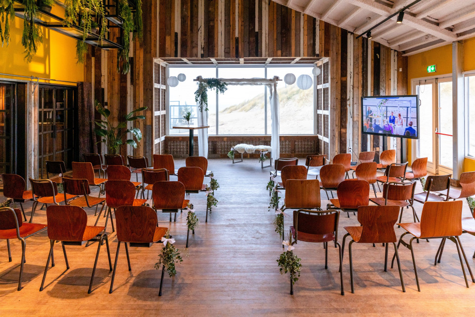 Trouwlocatie Parnassia aan Zee impressie 