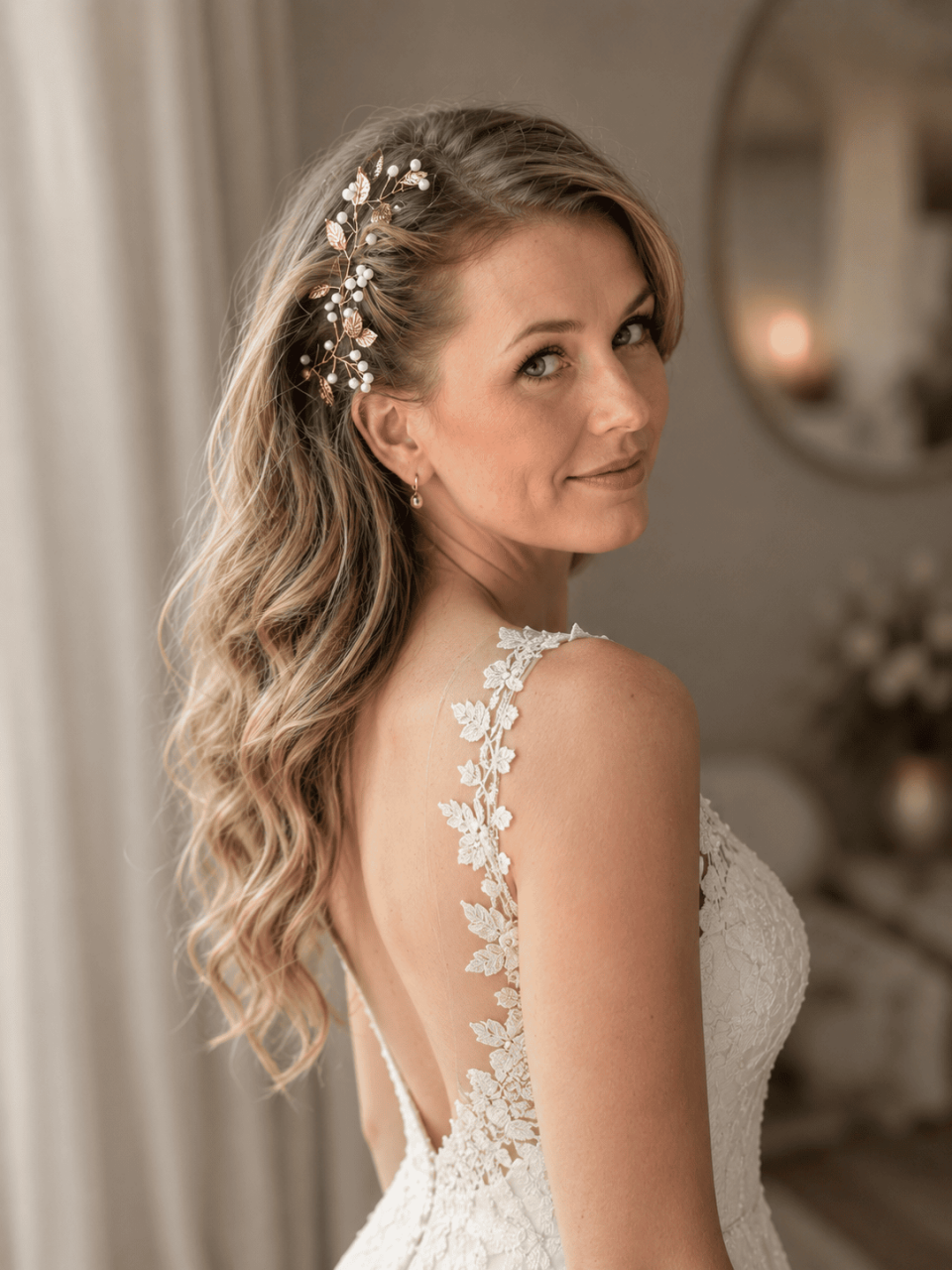 Bruidskapsel door The Bridal Hair Company impressie 4