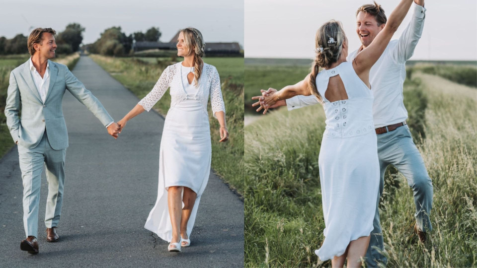 Trouwjurk van Petra de Jonge Couture impressie 4