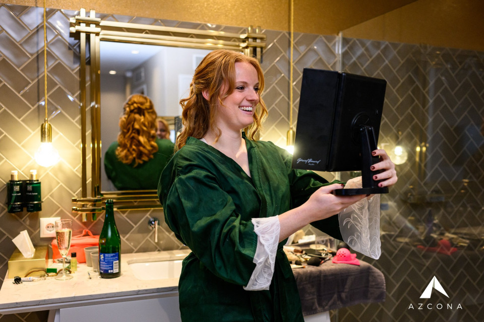 Bruidsmake-up door INDAH VISAGIE impressie 3