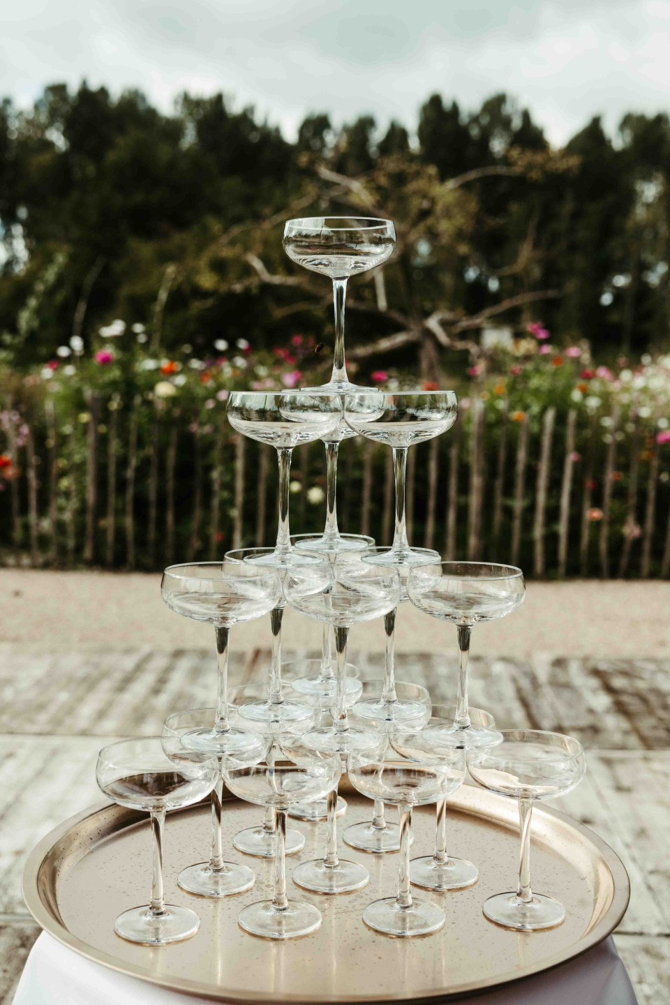 Wedding Champagne Tower: Ideas, Tips & Styling