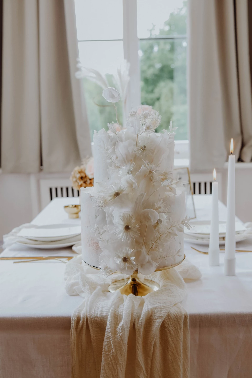 Hochzeitstorte Verzierung leicht gemacht