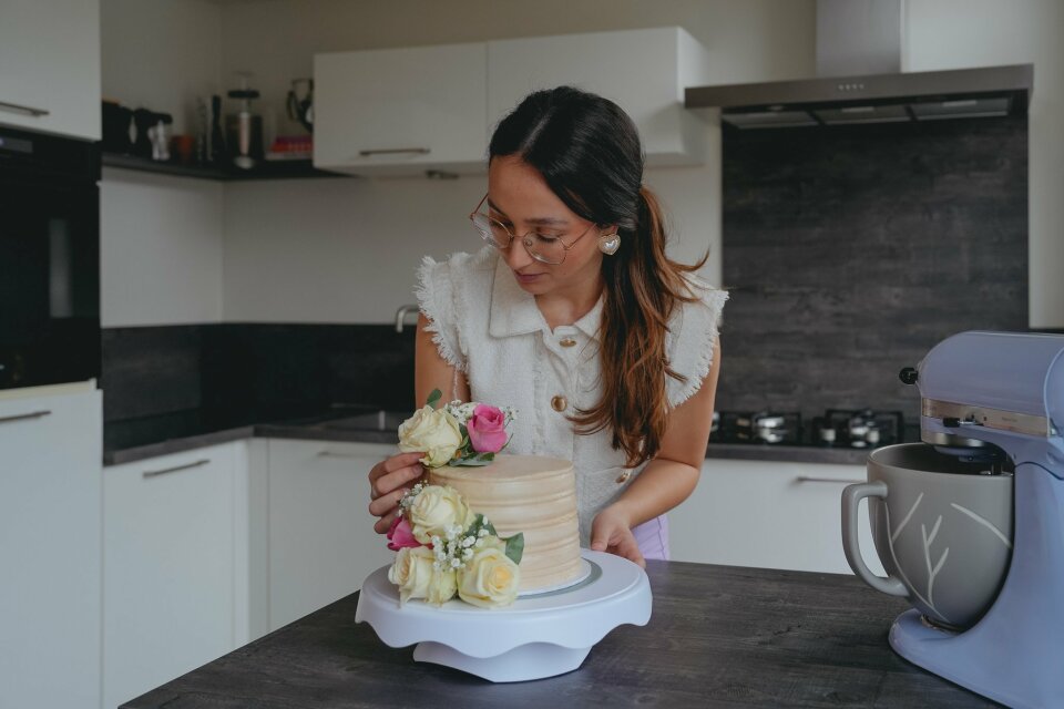 Bruidstaart van Baksels van Vera impressie 4