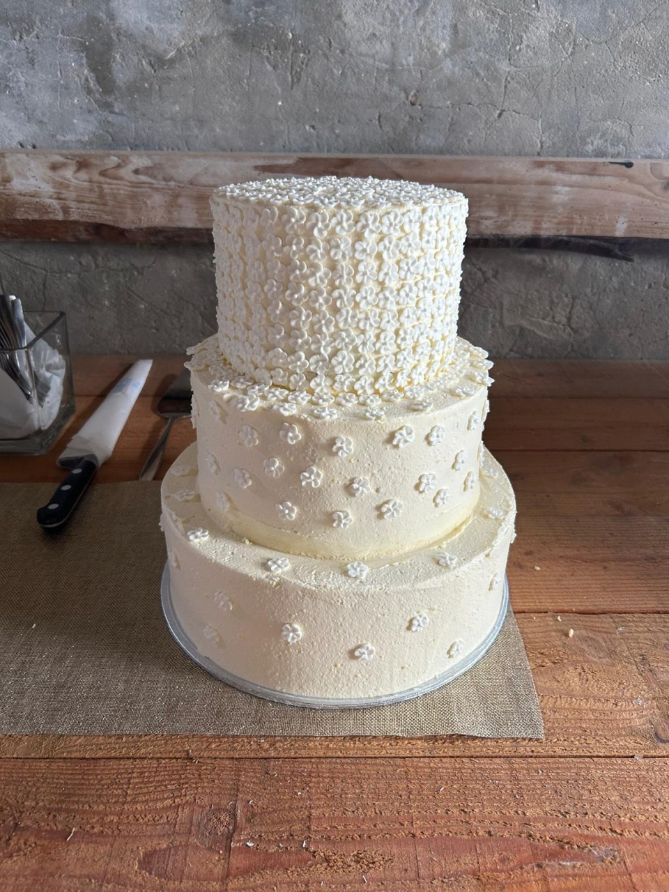 Bruidstaart van T Bakkertje van Skil impressie 