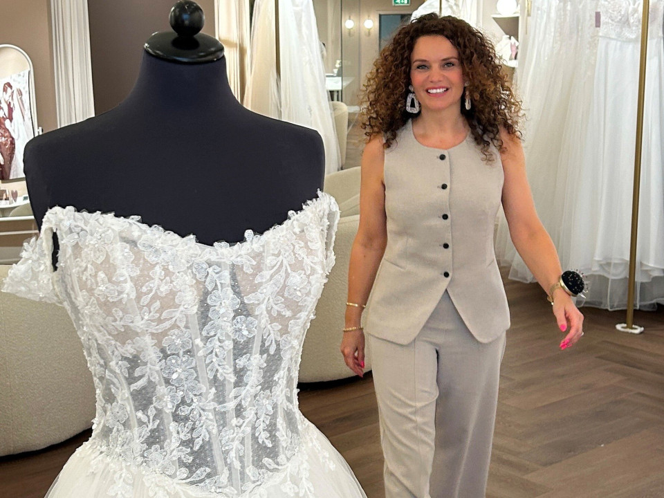 Trouwjurk van Laliza Bridal Boutique impressie 