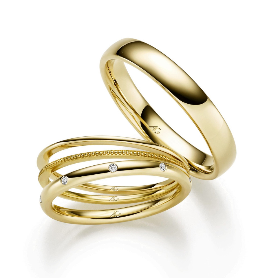 Trouwringen van Juwelier Klaas Oosterhof Sneek details