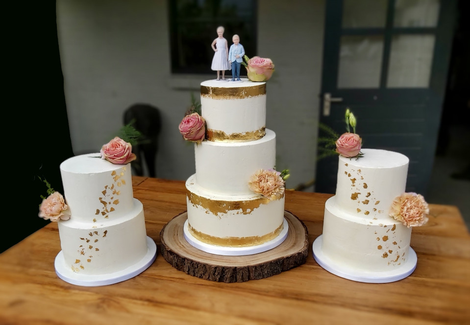 Bruidstaart bestellen bij Georgie&#039;s Cakes