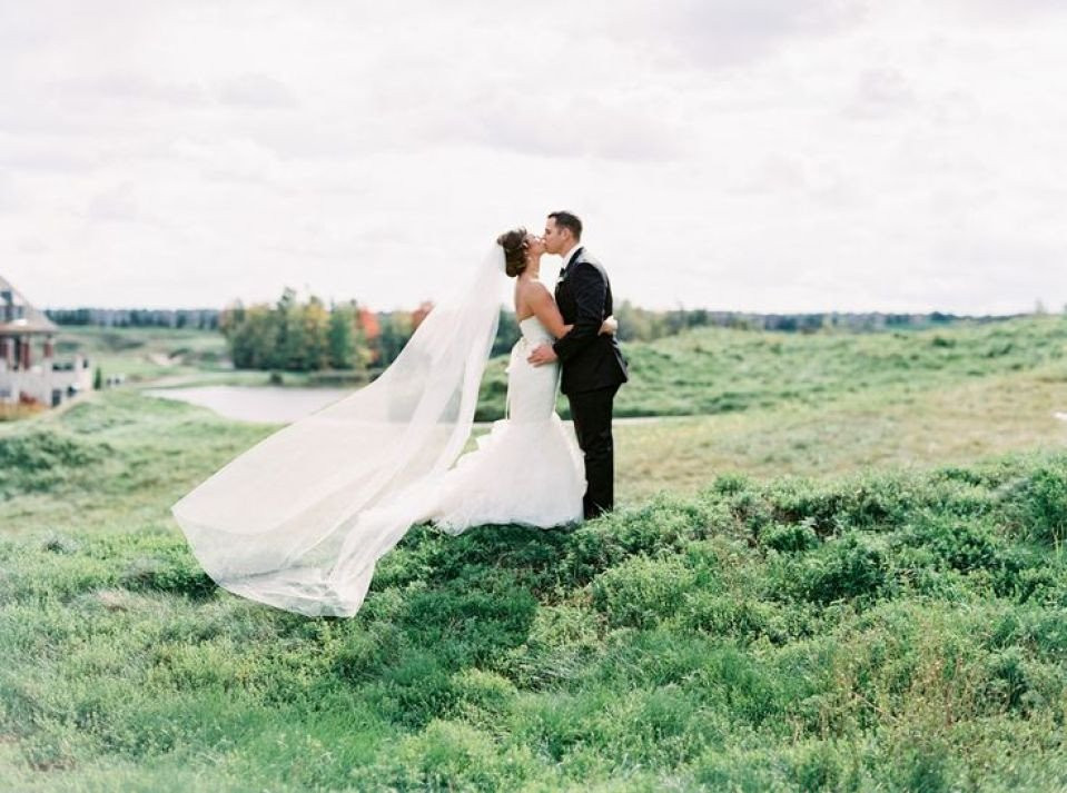 bruiloft bij de club aan het meer