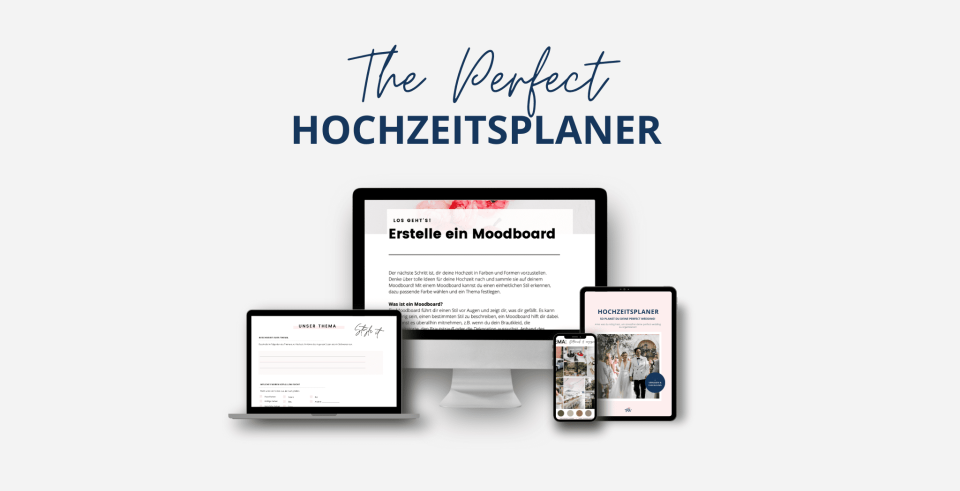Unser Hochzeitsplaner | Das Buch für die Planung deiner Hochzeit