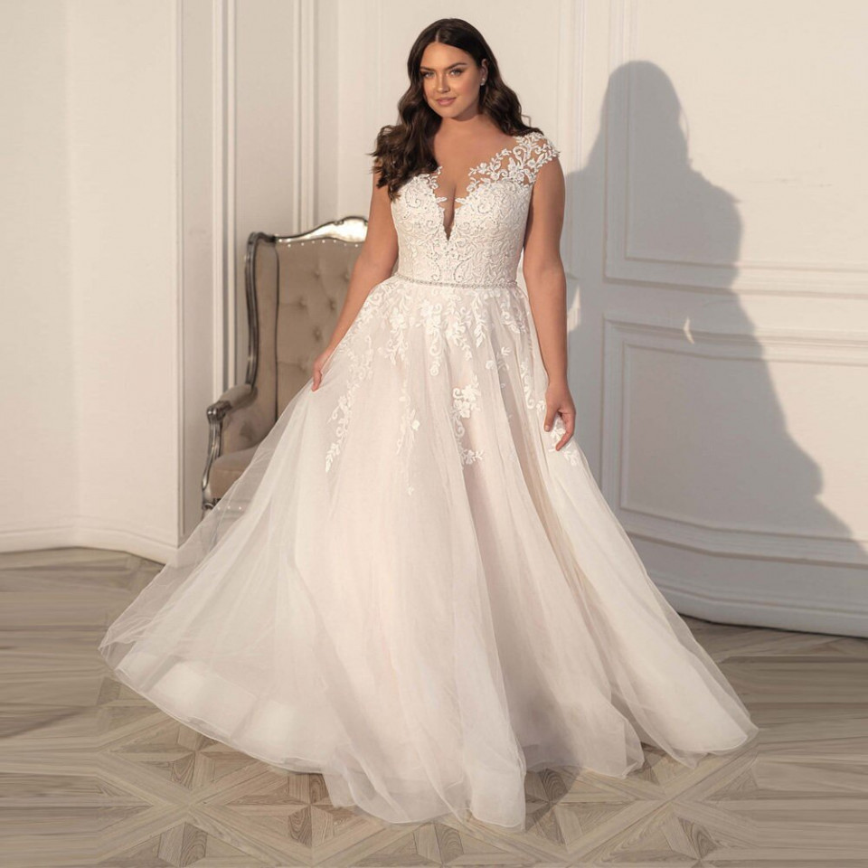 Trouwjurk van Karin's Bridal impressie