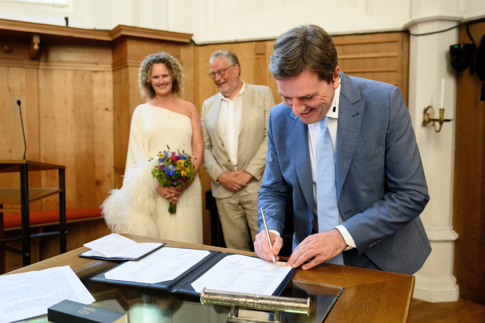 Trouwambtenaar Robert-Jan Knook impressie 4