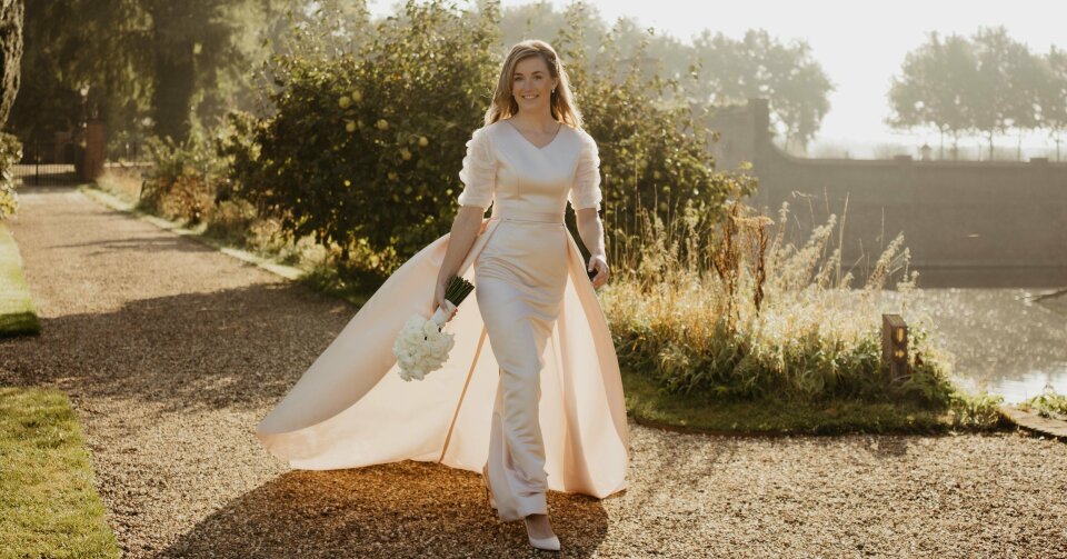 Trouwjurk van PuurZij Bruidscouture impressie 4