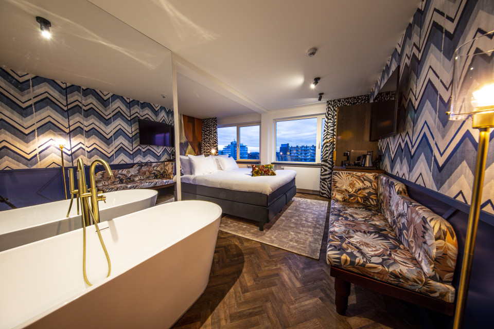 Huwelijksnacht bij Hotel Haarhuis overzicht