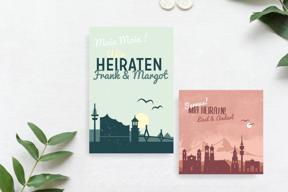 Hamburg und München