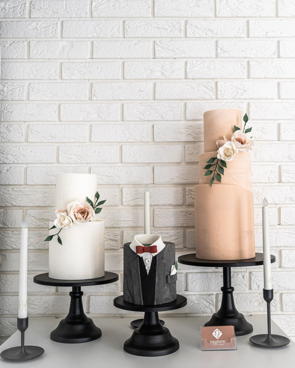 Bruidstaart van Nagitorei Pastry &amp; Cakes impressie 4