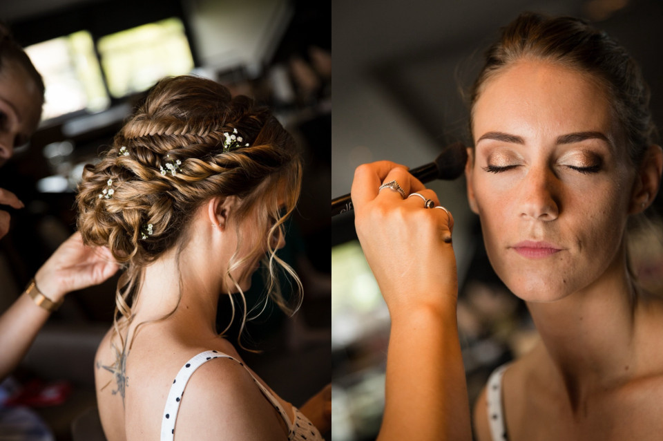 Bruidskapsel door Yente’s hair and beauty impressie 2