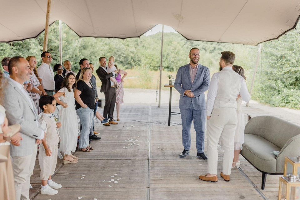 Trouwen met trouwambtenaar Trouwambtenaar Eelco