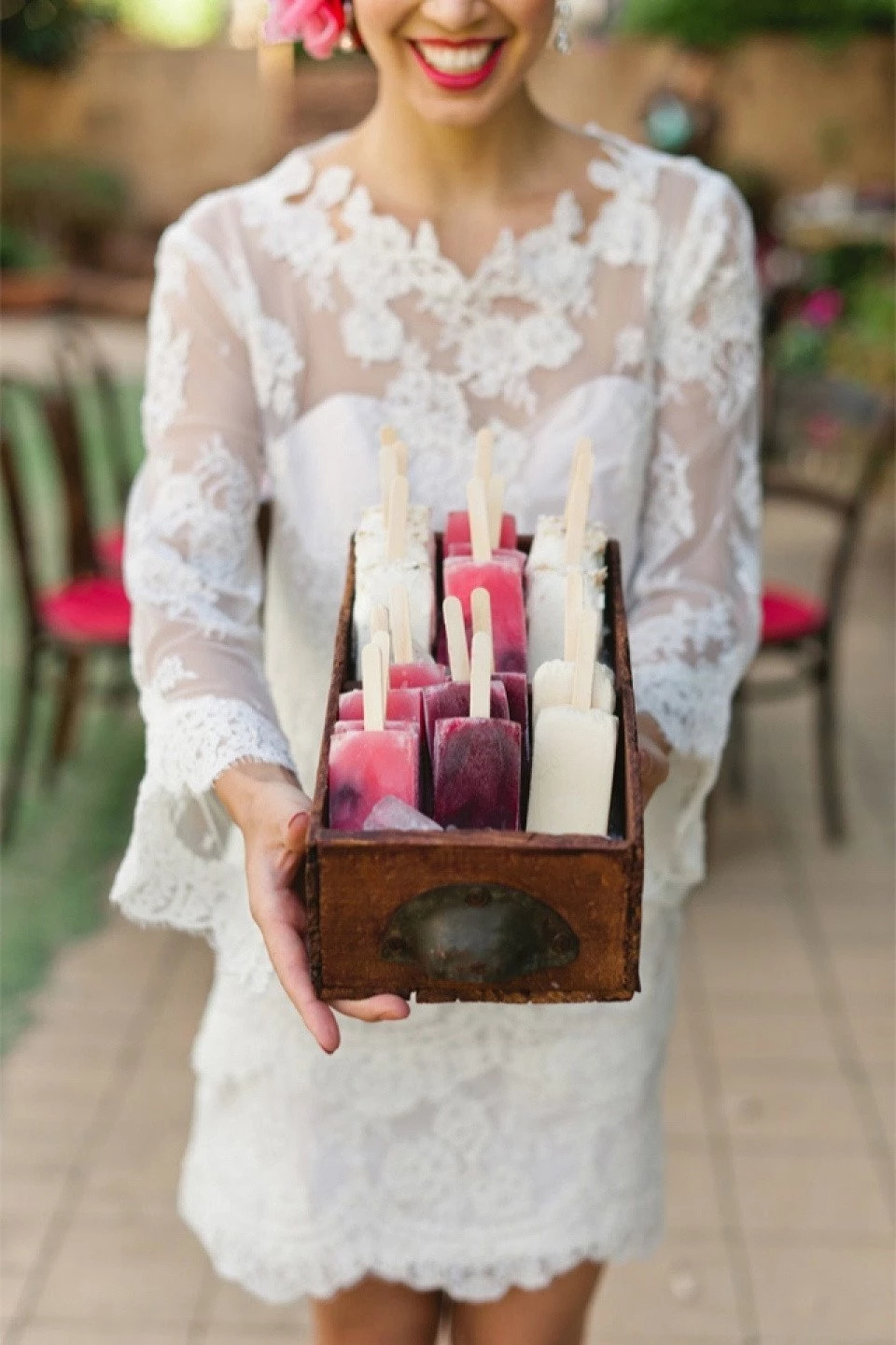 Eis auf der Hochzeit
