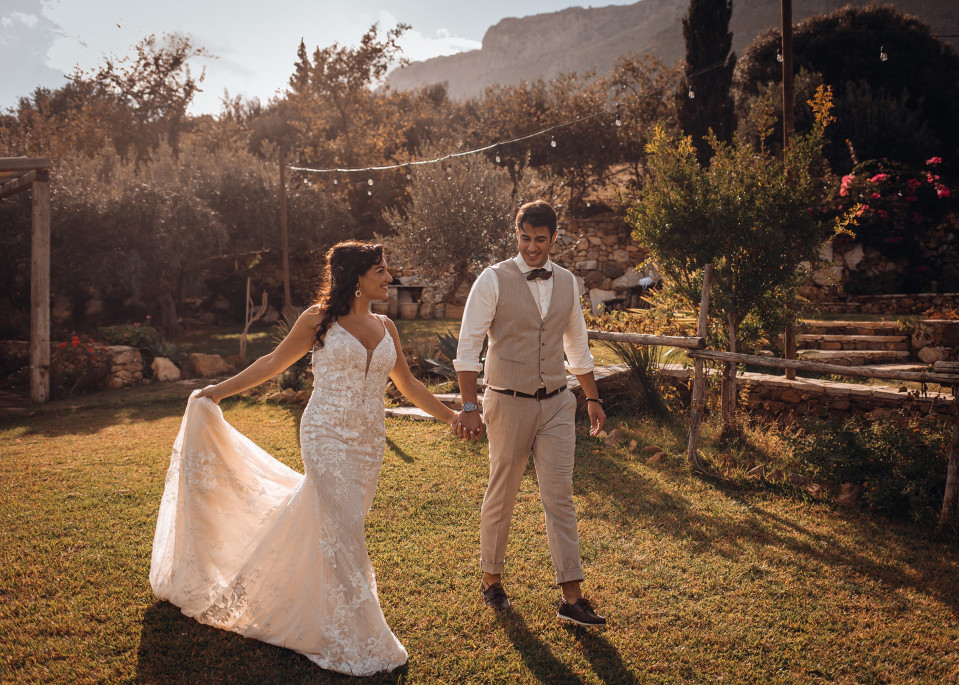 Griekse trouwfotograaf in Kalymnos