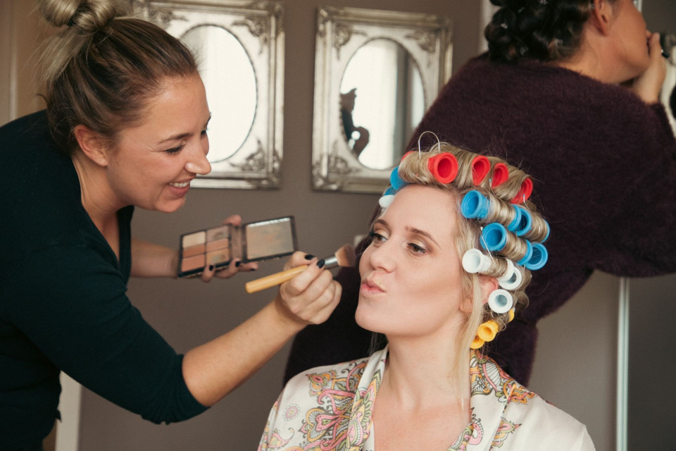 Bruidsmake-up door Beautyroom Noordwijk impressie 
