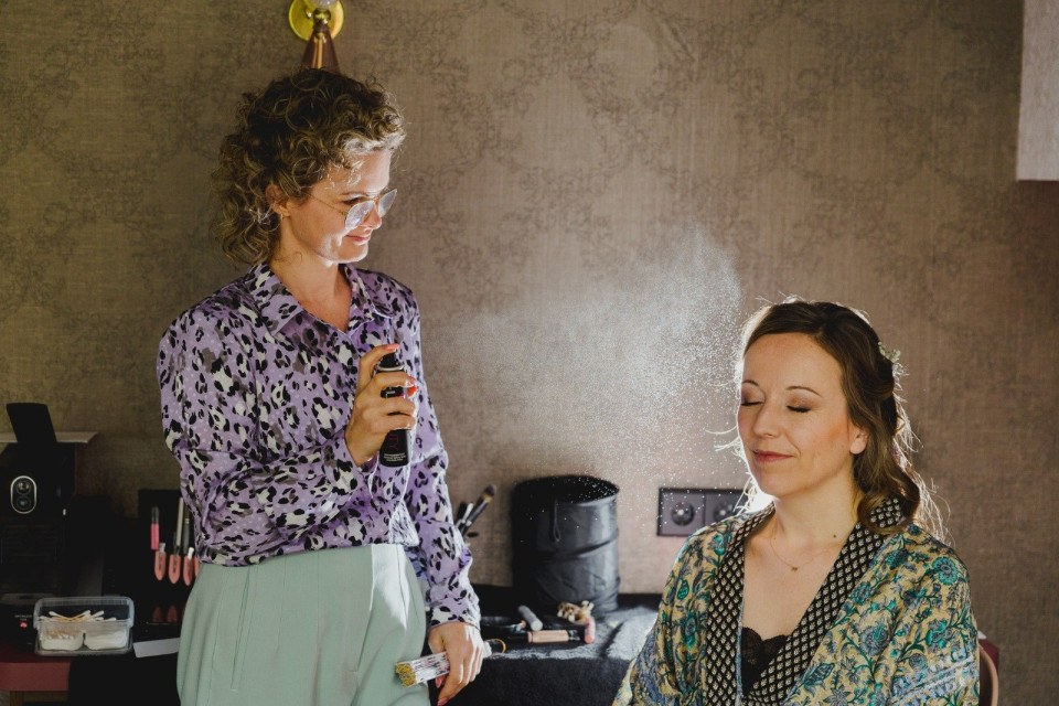 Bruidsmake-up door Make-up &amp; Hair Artist Patricia ter Koolt impressie 3