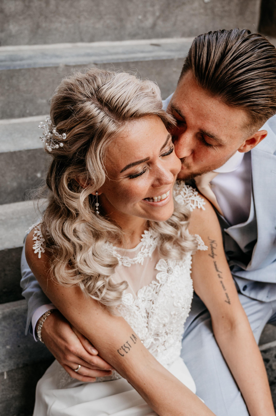 Bruidsmake-up door Essies Beauty Huis details