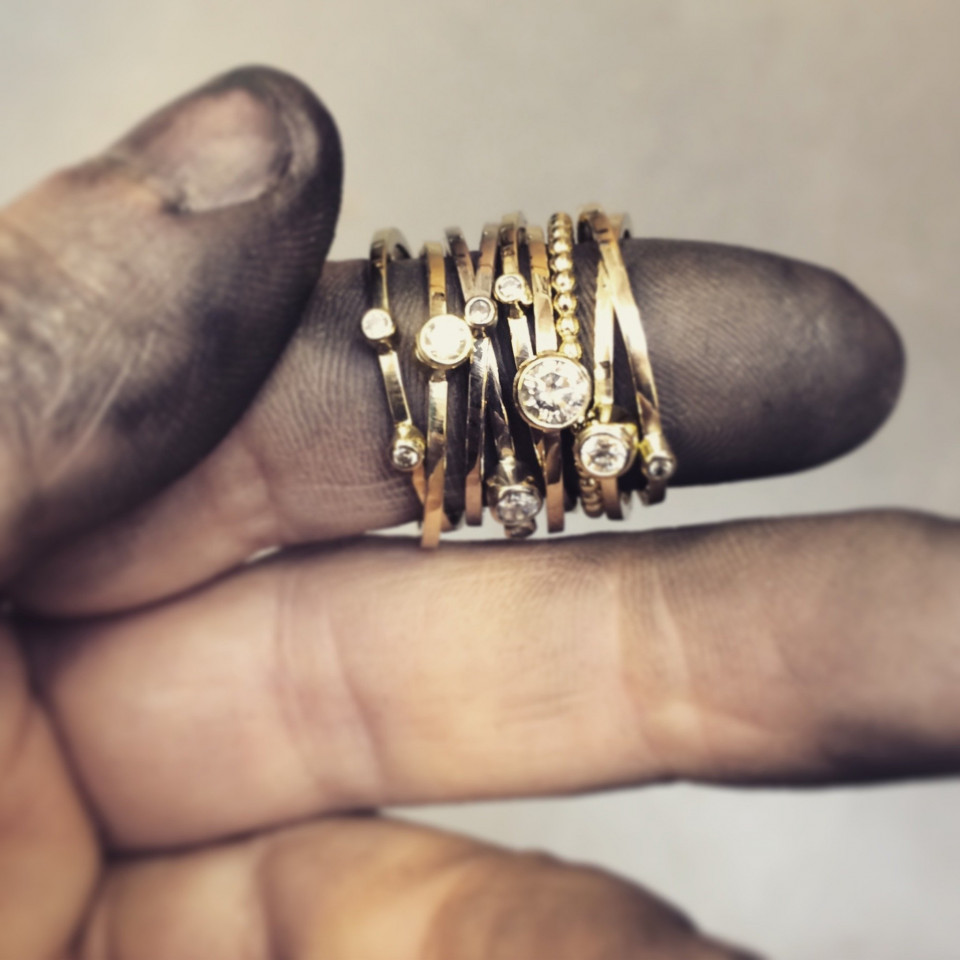 Trouwringen van Atelier LUZ - Fairtrade details