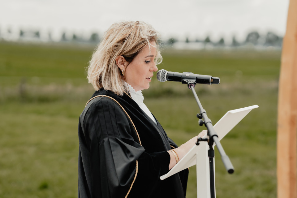Trouwen met trouwambtenaar Anke van Gaalen