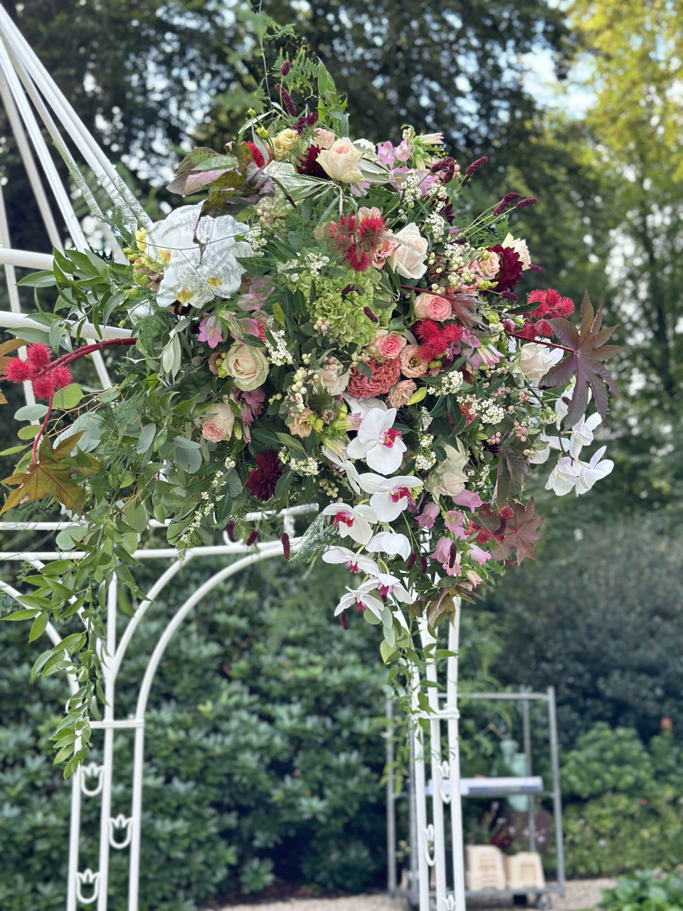 Bruidsboeket van Mooij bloemen impressie 