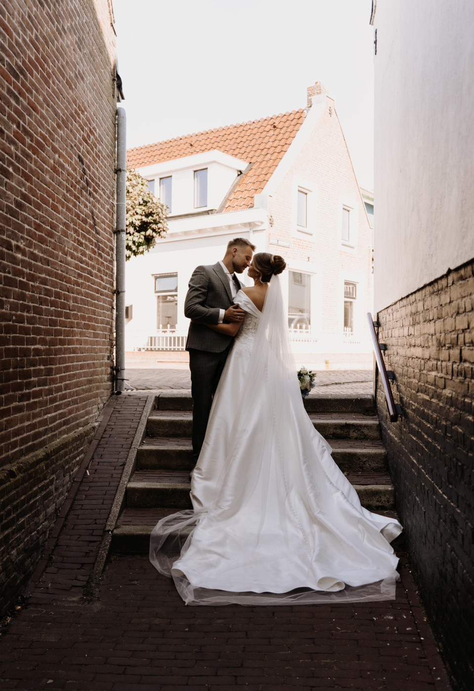 Trouwjurk van Sorelle il Bianco impressie 
