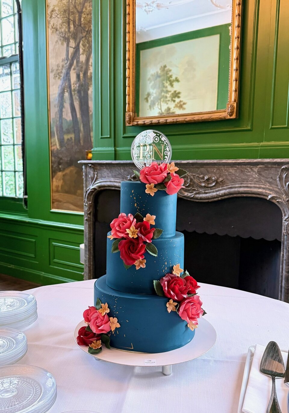 Bruidstaart van Mercuur Patisserie impressie 2