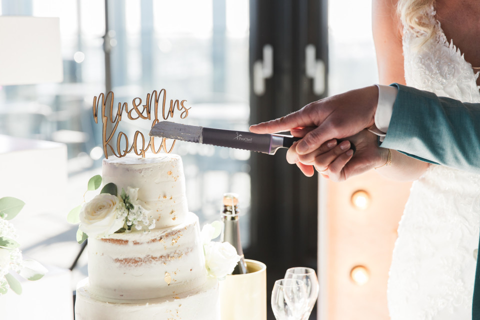 Bruidstaart van Tamara&#039;s Taarten details