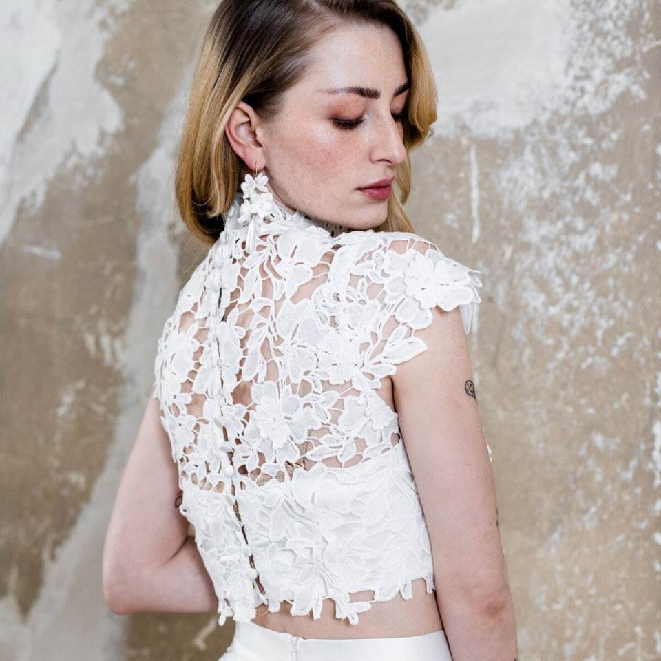 Trouwjurk van Brautatelier Simone Kock impressie 3