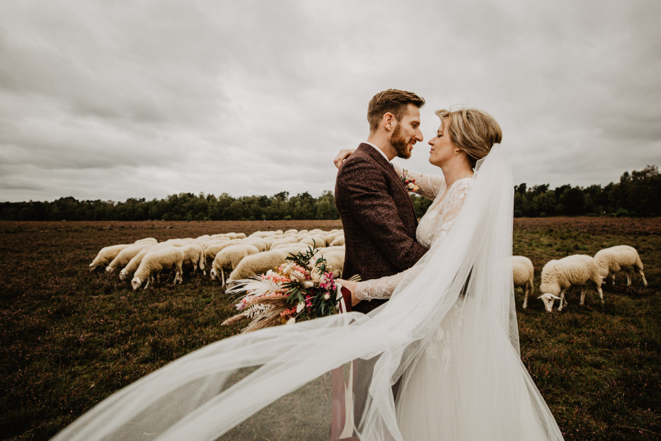 bruiloftsfotografie in de Dales