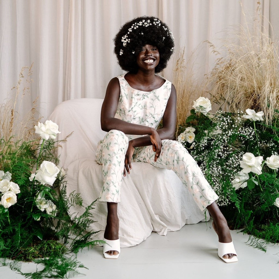 Trouwjurk van nienke | bijtje impressie 