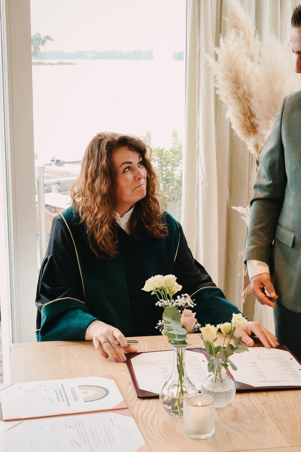 Trouwambtenaar Trouwambtenaar Karina impressie 