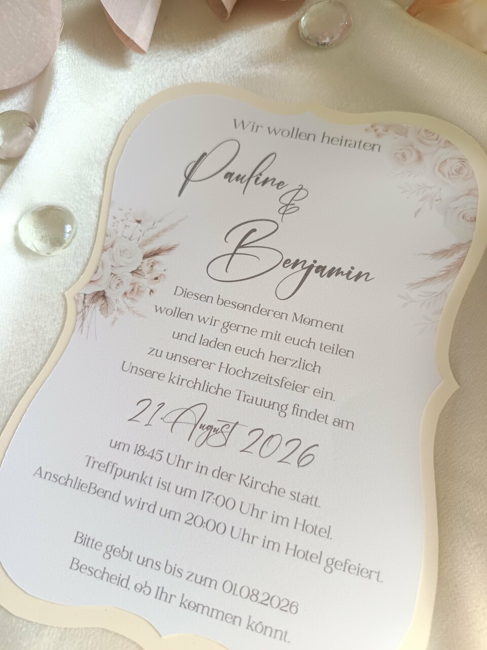 Trouwkaarten van JeanLeloo impressie