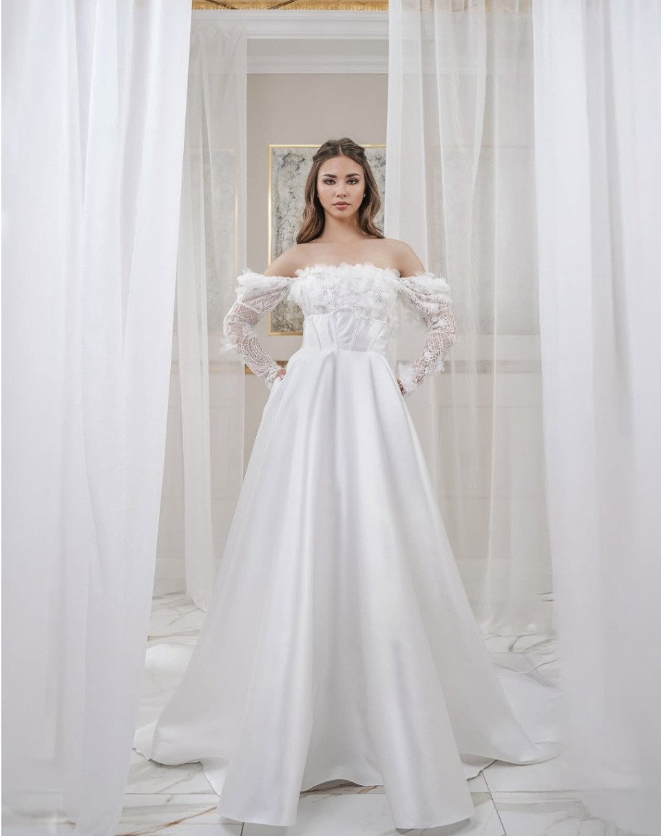 Trouwjurk van MAYRA COUTURE impressie 4