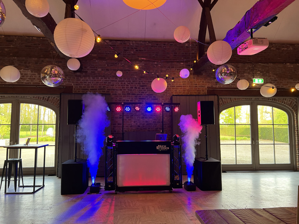 Muziek van Nick Stooks Wedding &amp; Event DJ impressie 