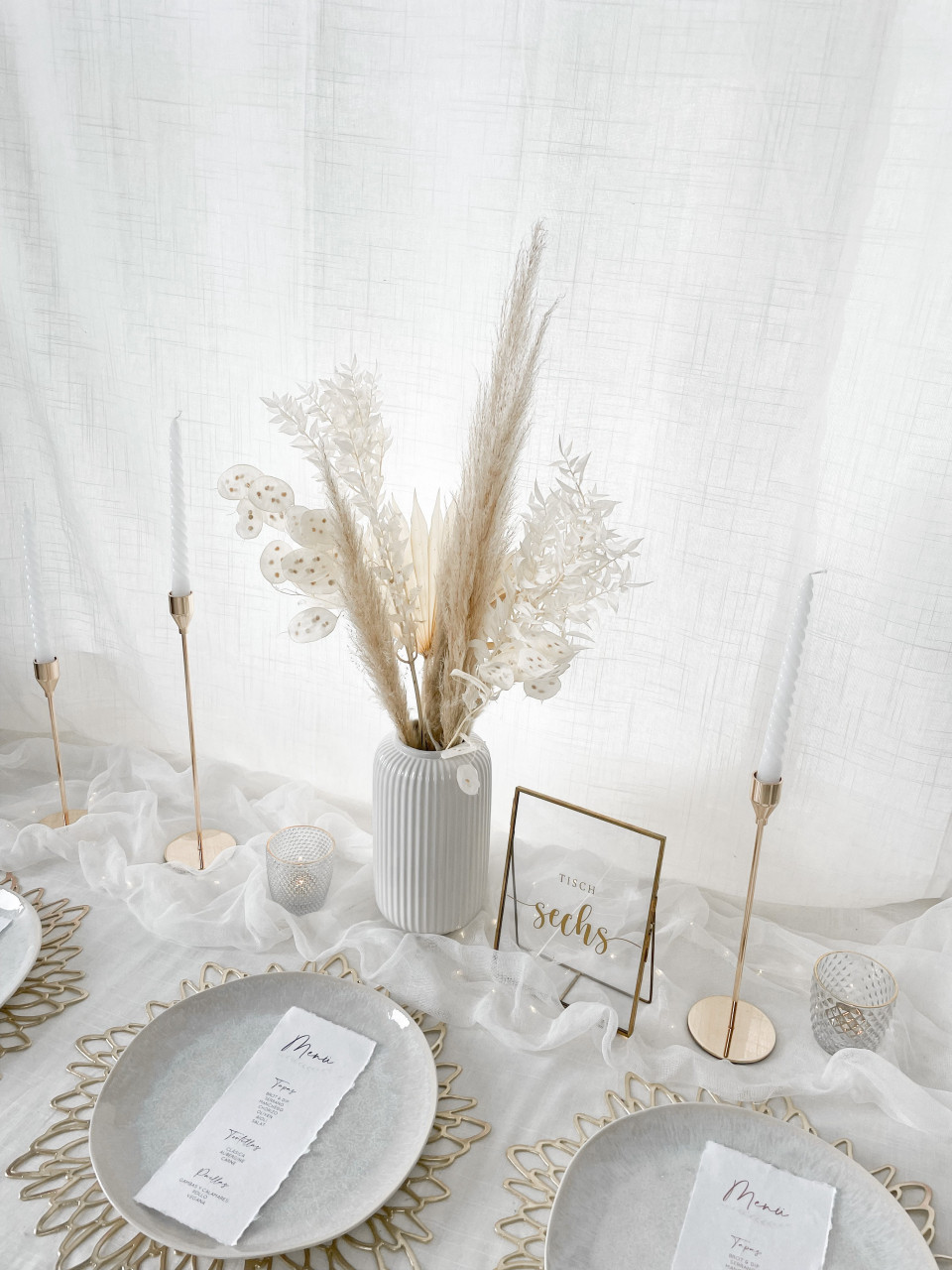 Decoratie van Boho Hochzeitsdeko impressie 4