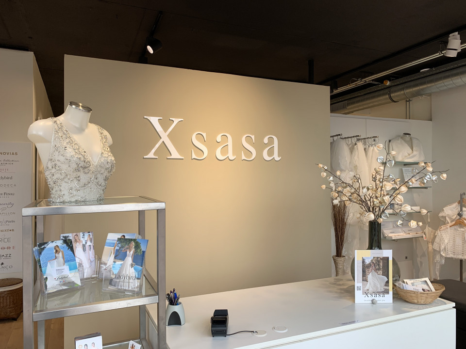 Trouwjurk van Xsasa Bruidsmode impressie 4