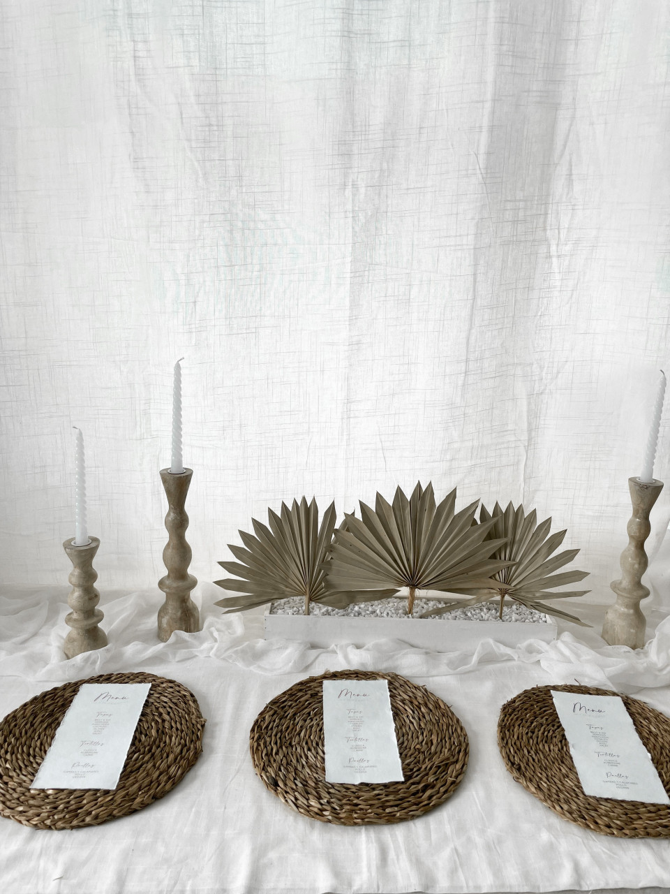 Decoratie van Boho Hochzeitsdeko overzicht