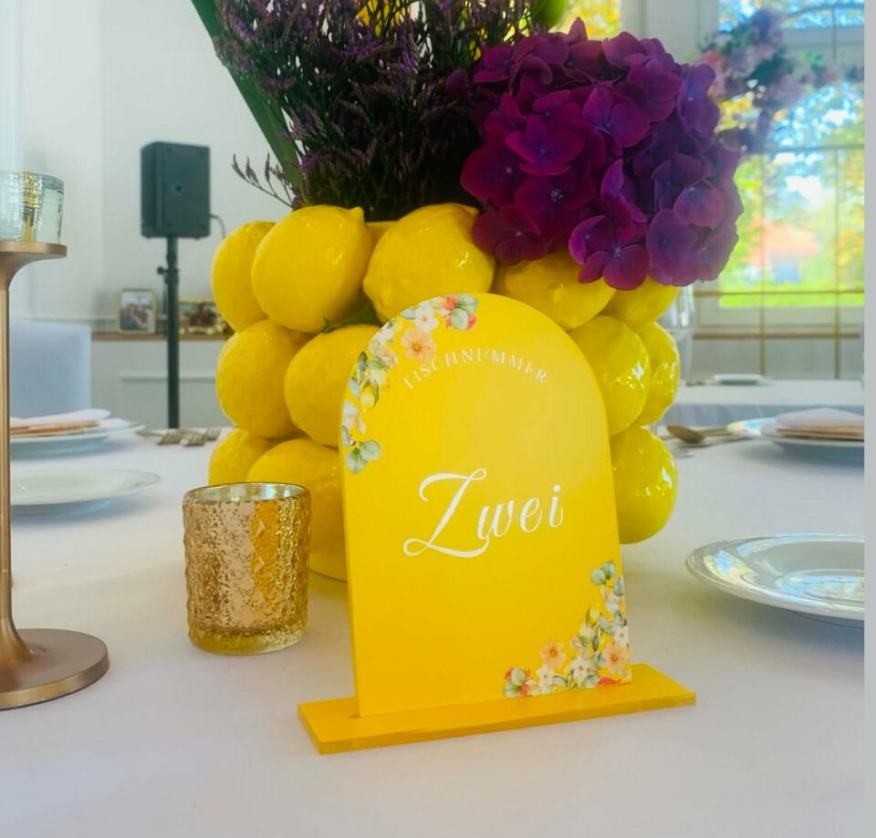 Decoratie van Atelier Acrylique details